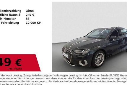 Audi A3 18.254 km 27.330 € Nürnberg 90441