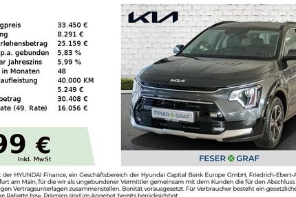 Kia Niro 11.500 km 31.990 € Schwabach 91126