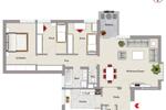 Etagenwohnung Nürnberg Altenfurt - 4 Zimmer, 101 m&sup2;, 1.200&euro; | Angebot:25231175