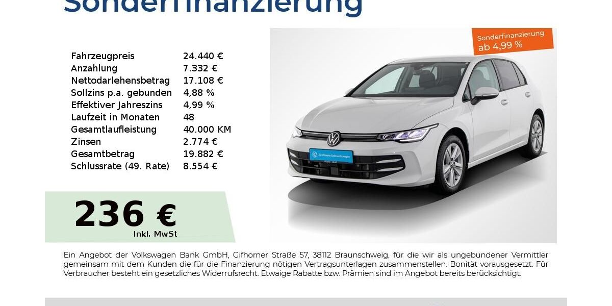 VW Golf 22.850 km 24.440 &euro; Nürnberg 90441