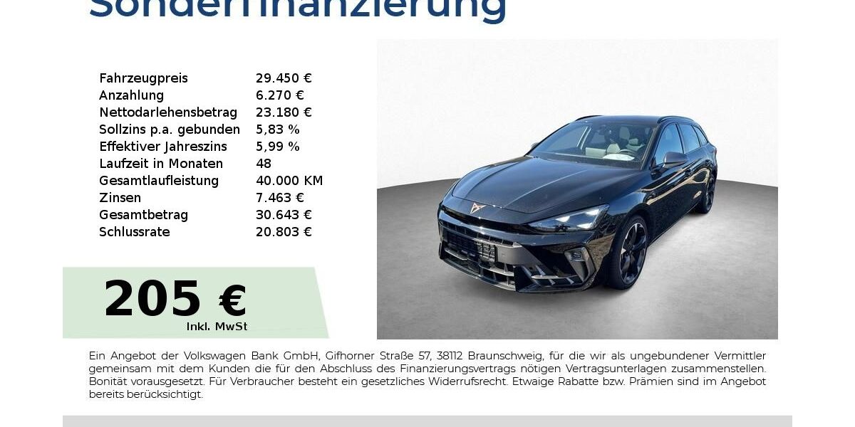 Cupra Leon 15.900 km 29.450 &euro; Schwabach 91126