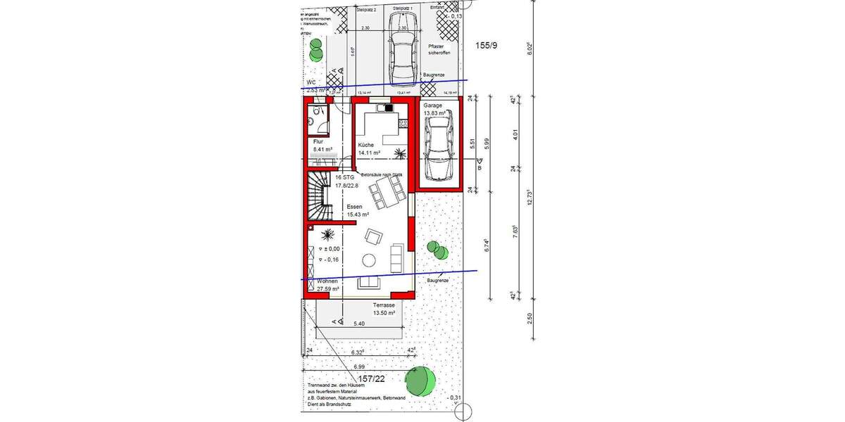 Doppelhaushälfte Röthenbach a.d.Pegnitz Röthenbach - 6 Zimmer, 185 m&sup2;, 909.000&euro; | Angebot:25659263