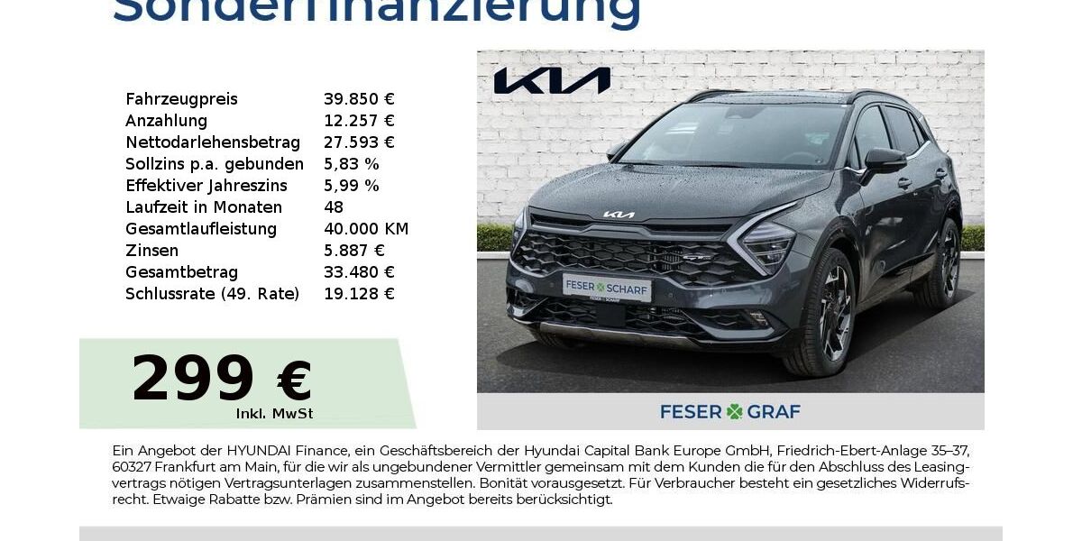 Kia Sportage 4.950 km 39.850 &euro; Roth 91154