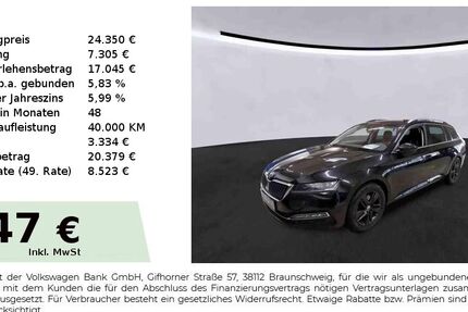 Skoda Superb 110.050 km 24.350 &euro; Nürnberg 90431