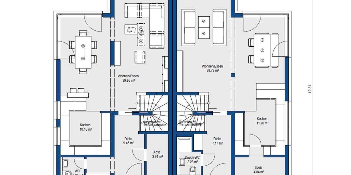 Doppelhaushälfte Nürnberg Altenfurt - 5 Zimmer, 140 m&sup2;, 649.000&euro; | Angebot:25689595