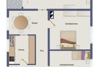 Mietwohnung 3.5 Zimmer Provisionsfrei in Erlangen 3 zimmer