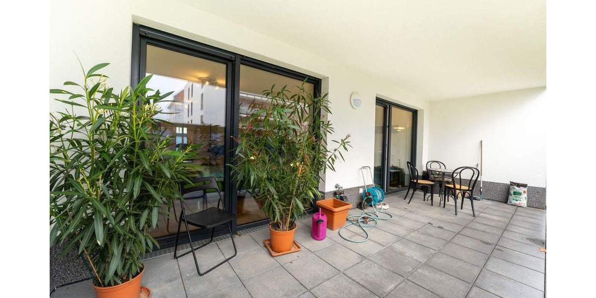 Barrierefreie 2-Zimmer-Wohnung mit Terrasse, Garten & TG-SP in zentraler Lage von Fürth 2 zimmer