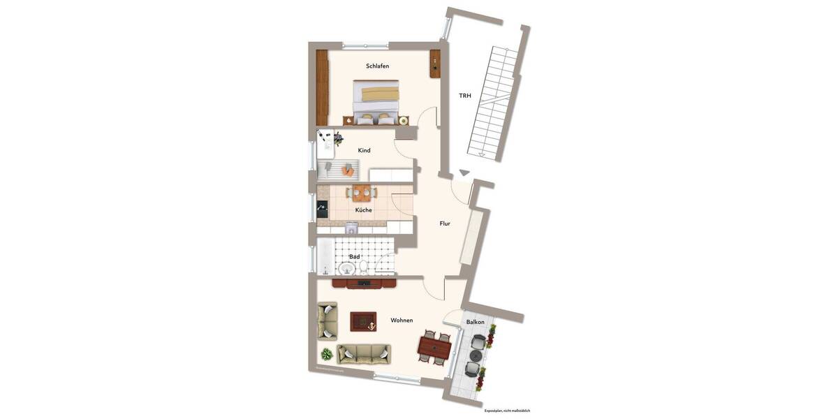 Etagenwohnung Erlangen Stadtrandsiedlung - 3 Zimmer, 84 m&sup2;, 315.000&euro; | Angebot:26741055