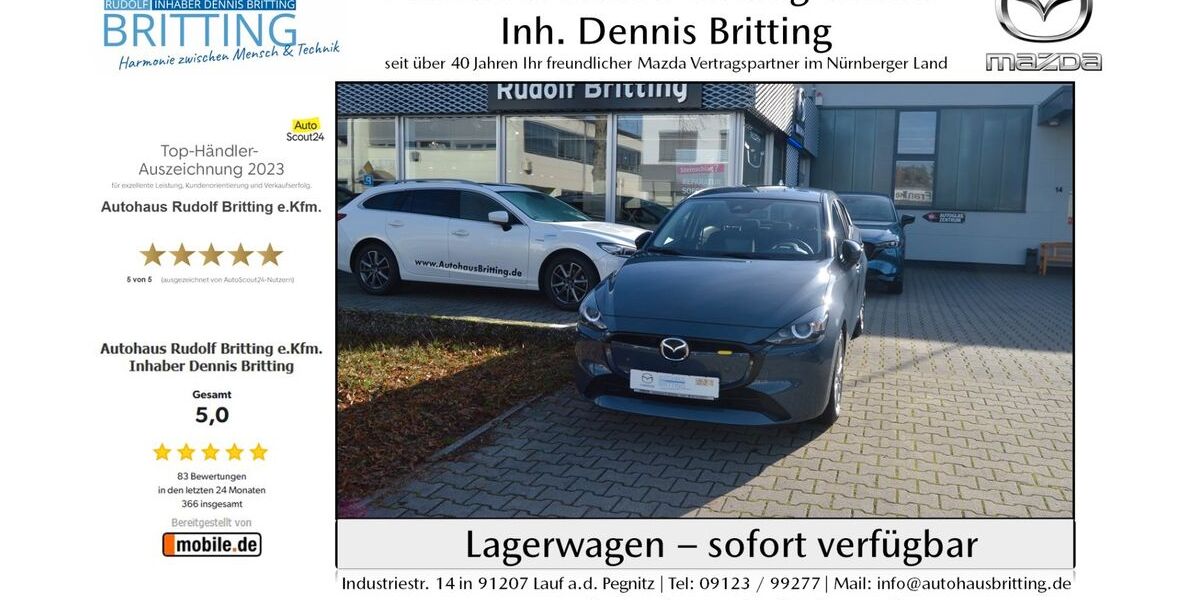 Mazda 2 26.000 km 19.390 &euro; Lauf 91207