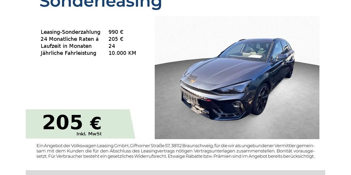 Cupra Leon 11.850 km 28.950 &euro; Schwabach 91126