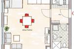 Erdgeschoßwohnung Fürth Südstadt - 1 Zimmer, 32 m&sup2;, 380&euro; | Angebot:26677264