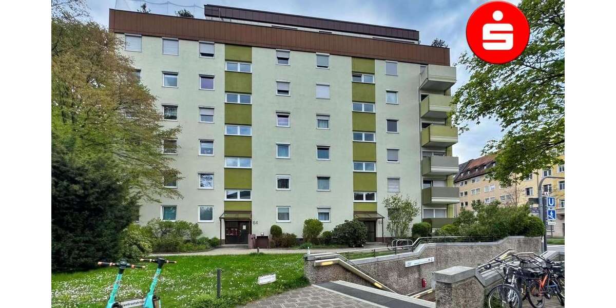 Etagenwohnung Nürnberg Gärten bei Wöhrd - 1.5 Zimmer, 39 m&sup2;, 98.000&euro; | Angebot:26949013