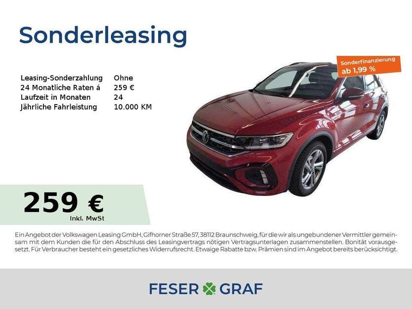 VW T-Roc 5.475 km 25.980 € Fürth 90763