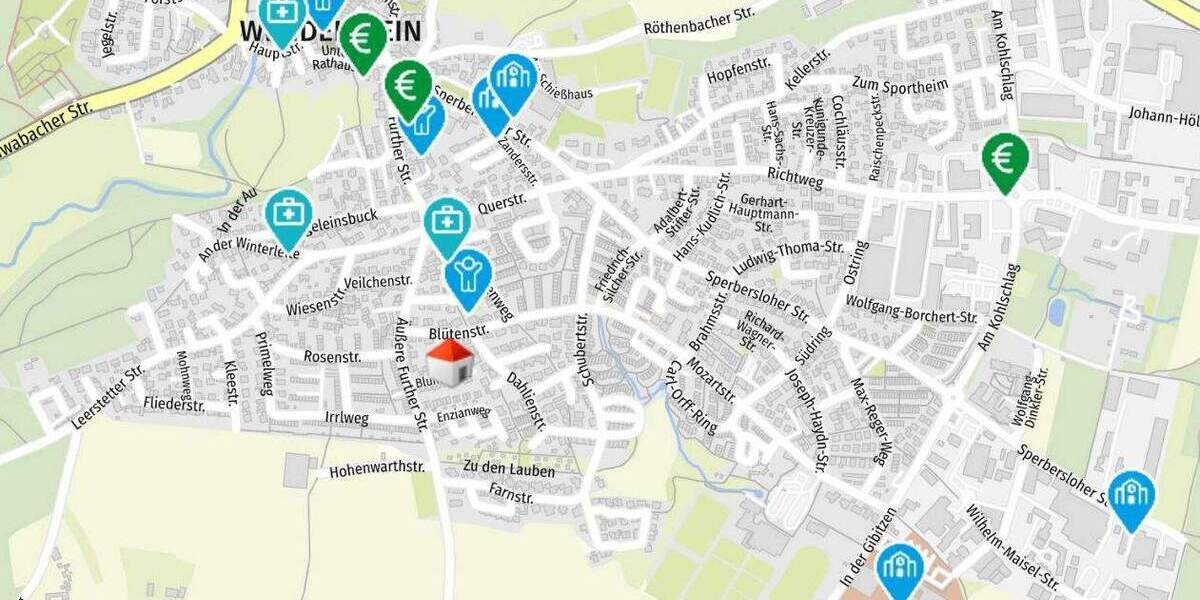 Doppelhaushälfte Wendelstein - 6 Zimmer, 131 m&sup2;, 465.000&euro; | Angebot:25600963