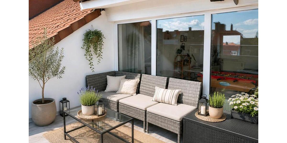 Dachgeschoßwohnung Nürnberg Gleißhammer - 3.5 Zimmer, 100 m&sup2;, 349.000&euro; | Angebot:27133431
