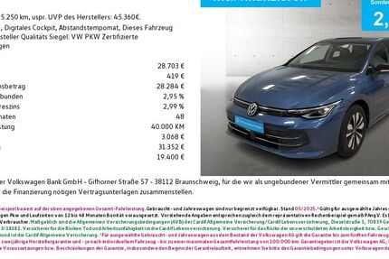 VW Golf 25.250 km 27.605 &euro; Fürth 90762
