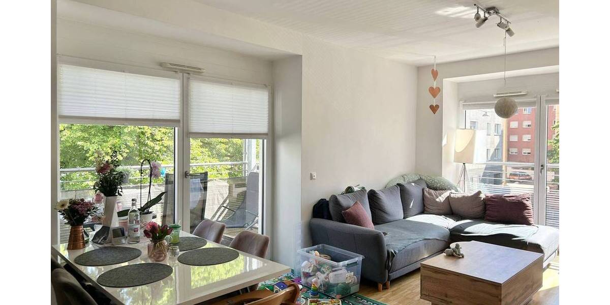 Etagenwohnung Nürnberg Glockenhof - 2 Zimmer, 60 m&sup2;, 780&euro; | Angebot:26787300