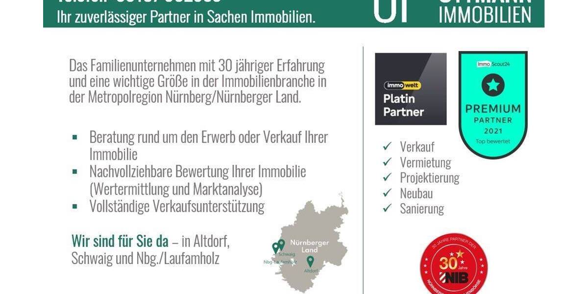 Doppelhaushälfte Altdorf b. Nürnberg Altdorf - 5 Zimmer, 130 m&sup2;, 560.000&euro; | Angebot:26779125