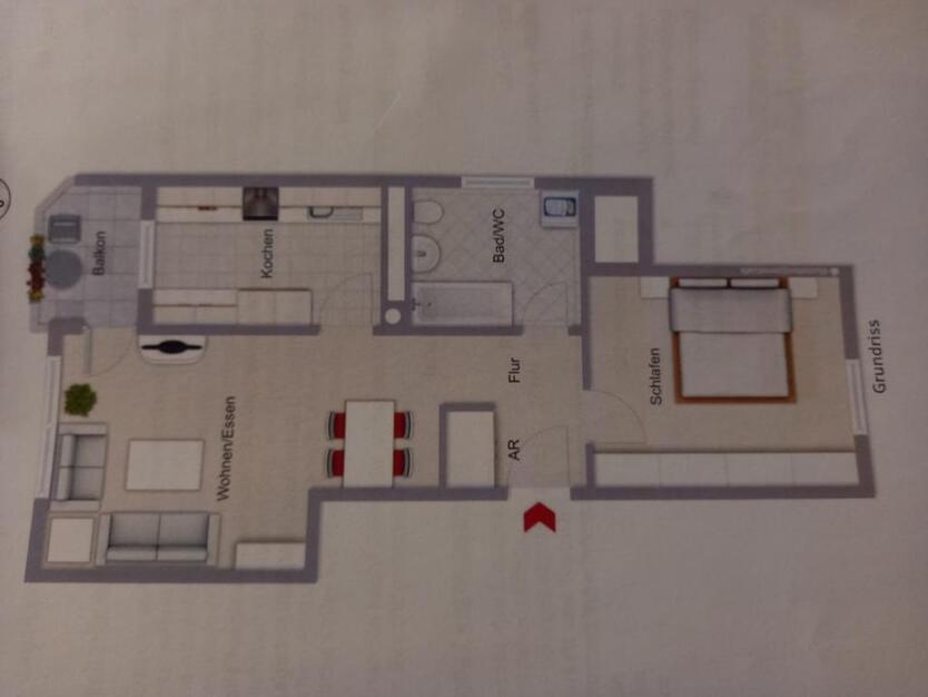 Schöne, ruhige Wohnung zimmer