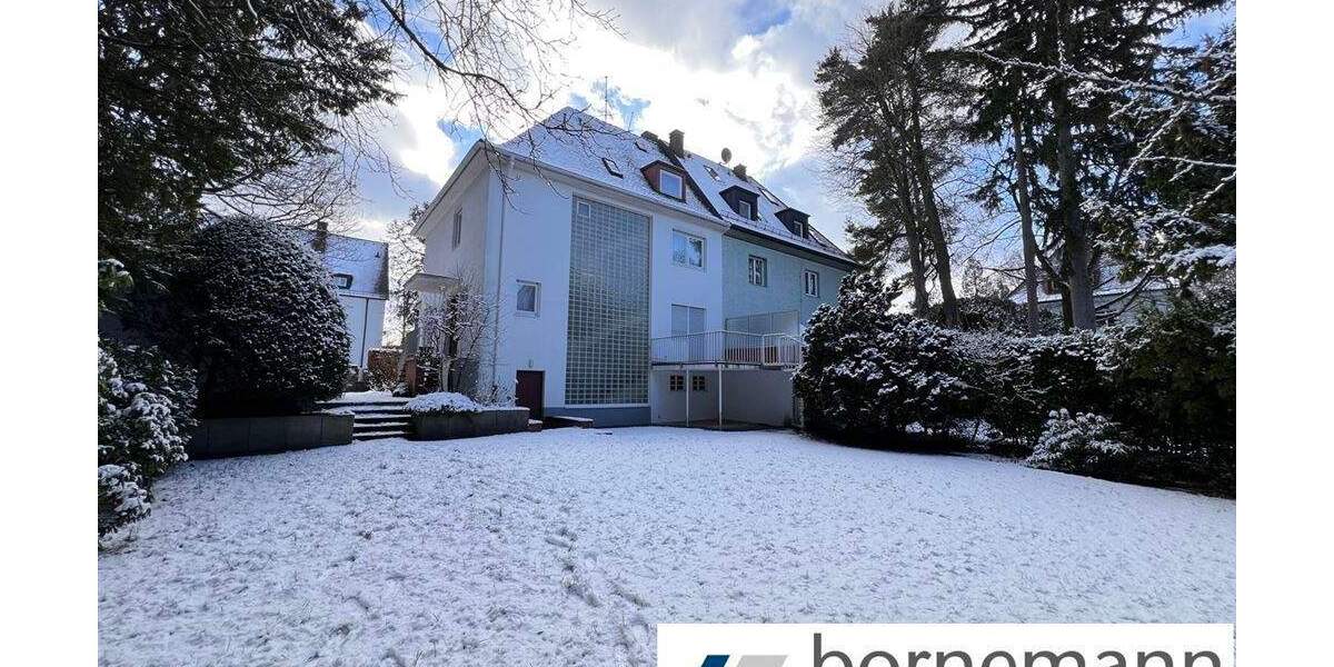 Grün + stadtnah! Nähe Rechenbergpark! Gepflegte DHH, idyllischer Garten, Ausbaupotential + Garage! 6 zimmer