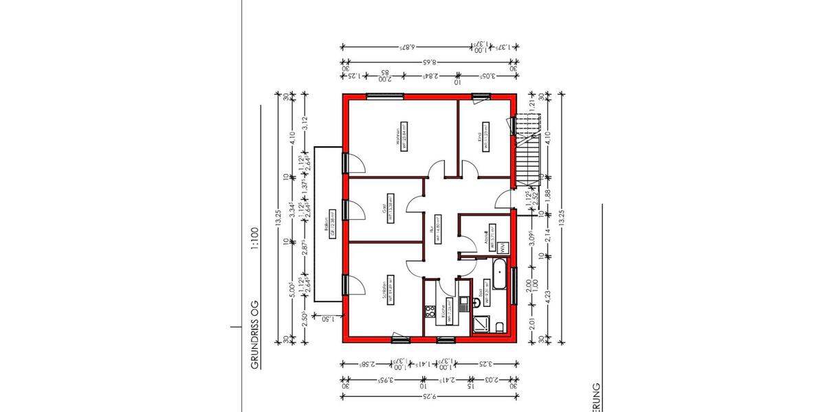 Etagenwohnung Hemhofen - 4 Zimmer, 123 m&sup2;, 1.800&euro; | Angebot:24433001