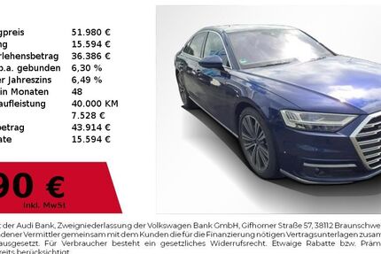 Audi A8 77.600 km 51.980 &euro; Lauf an der Pegnitz 91207