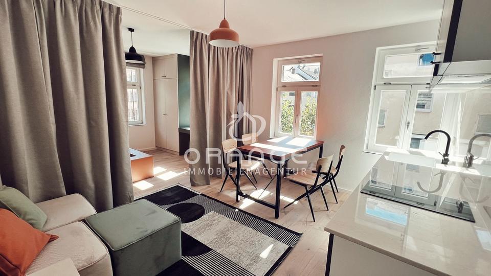 Erdgeschoßwohnung Nürnberg Eberhardshof - 1 Zimmer, 32 m&sup2;, 880&euro; | Angebot:24375113