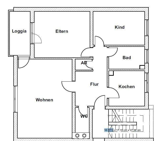 Saniert 2019! Gemütliche 3-Zimmerwohnung mit Einbauküche in Fürth 3 zimmer
