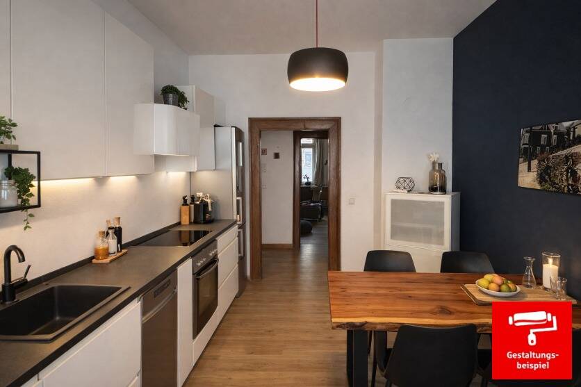 Etagenwohnung Fürth Innenstadt - 3 Zimmer, 82 m&sup2;, 348.000&euro; | Angebot:26627707
