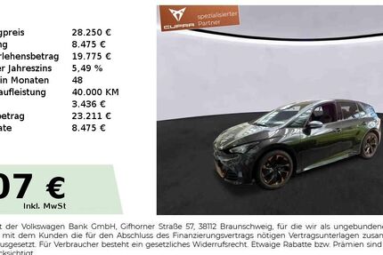 Cupra Born 20.450 km 28.250 &euro; Nürnberg 90441