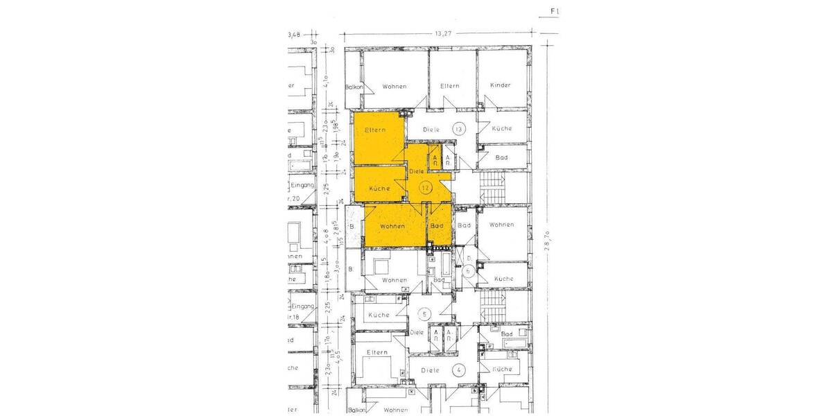 Etagenwohnung Lauf Heuchling - 2 Zimmer, 57 m&sup2;, 167.000&euro; | Angebot:26904458