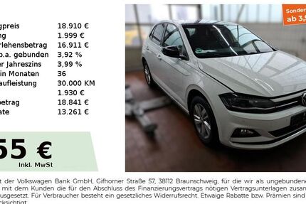 VW Polo 45.933 km 18.910 &euro; Fürth 90763