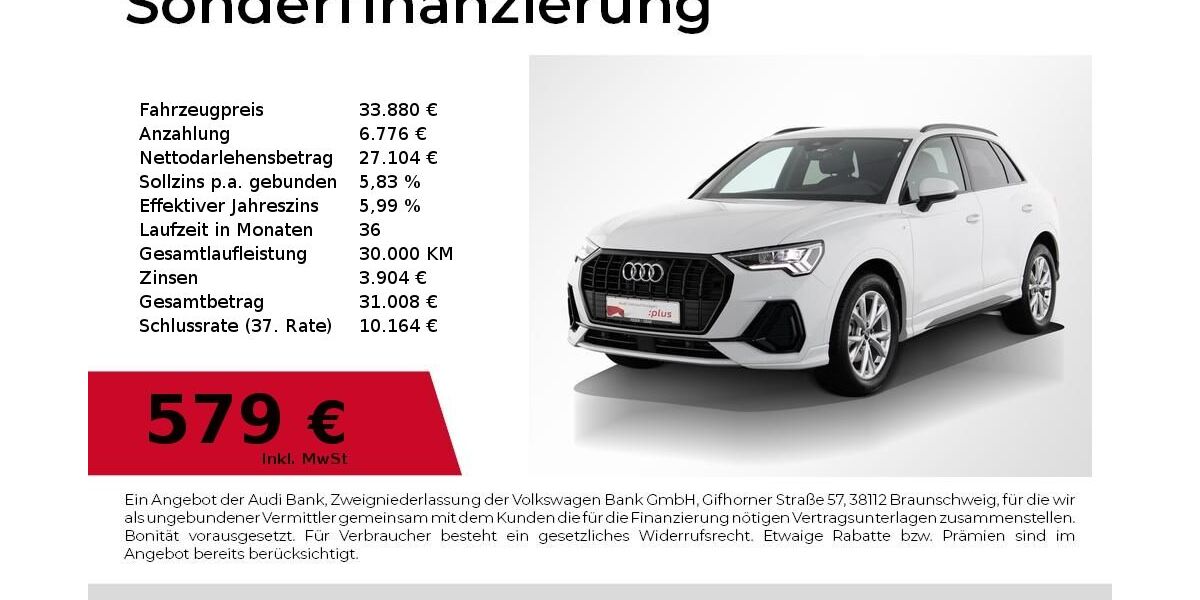 Audi Q3 22.106 km 33.880 &euro; Nürnberg 90441