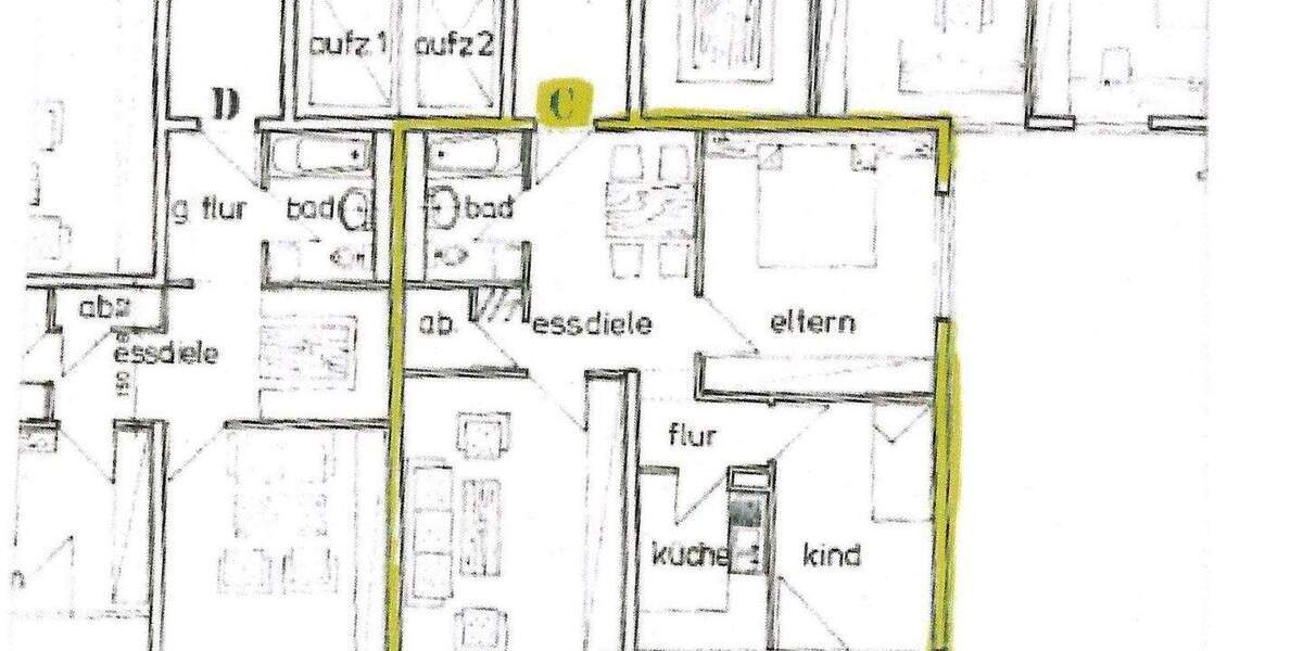 Renovierte 3-Zimmer-ETW mit Süd-Loggia und Ausblick zum Kanal 3 zimmer