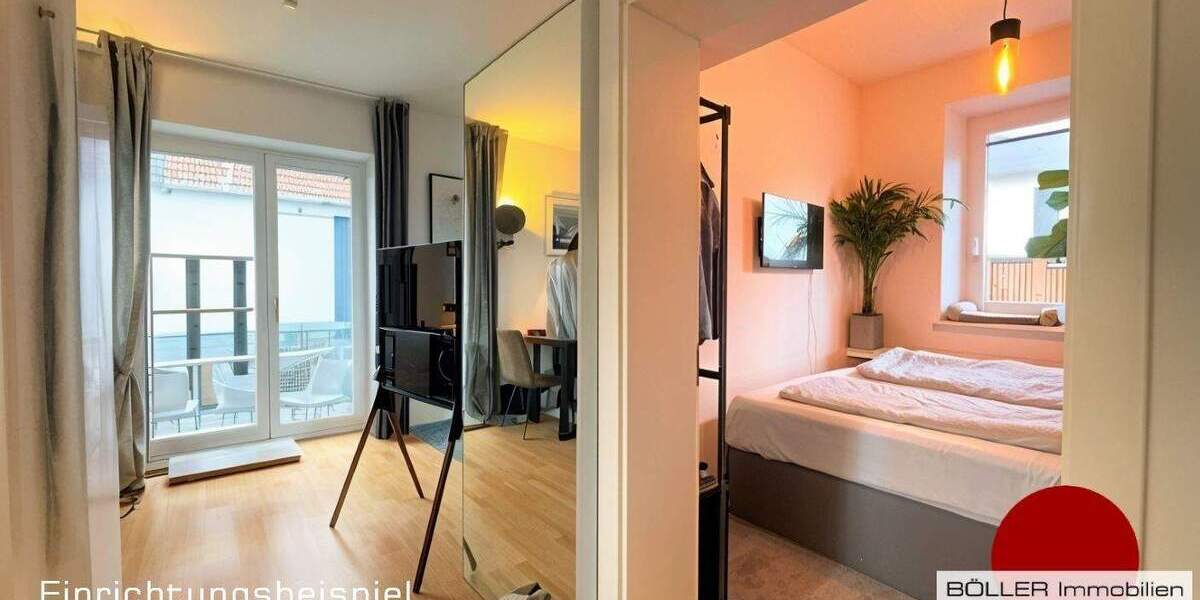 Etagenwohnung Nürnberg Almoshof - 1 Zimmer, 33 m&sup2;, 590&euro; | Angebot:25779847