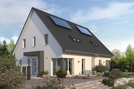 Modernes Doppelhaus in Erlangen - Individuell geplant, perfekt umgesetzt- Schlüsselfertig - Haus Erlangen Kriegenbrunn | Angebot:27479272
