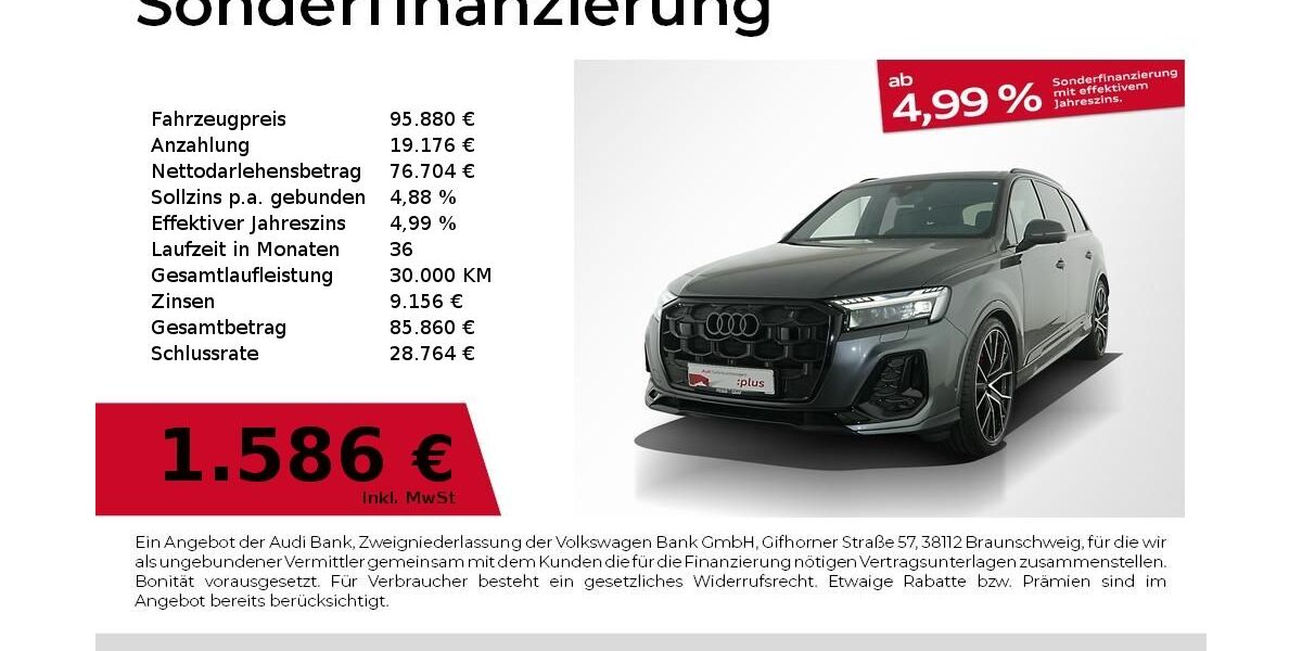Audi Q7 11.500 km 93.880 &euro; Nürnberg 90441