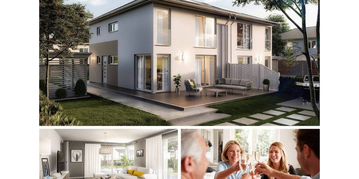 Doppelhaushälfte Berg bei Neumarkt in der Oberpfalz Berg - 4 Zimmer, 136 m&sup2;, 544.430&euro; | Angebot:25664406