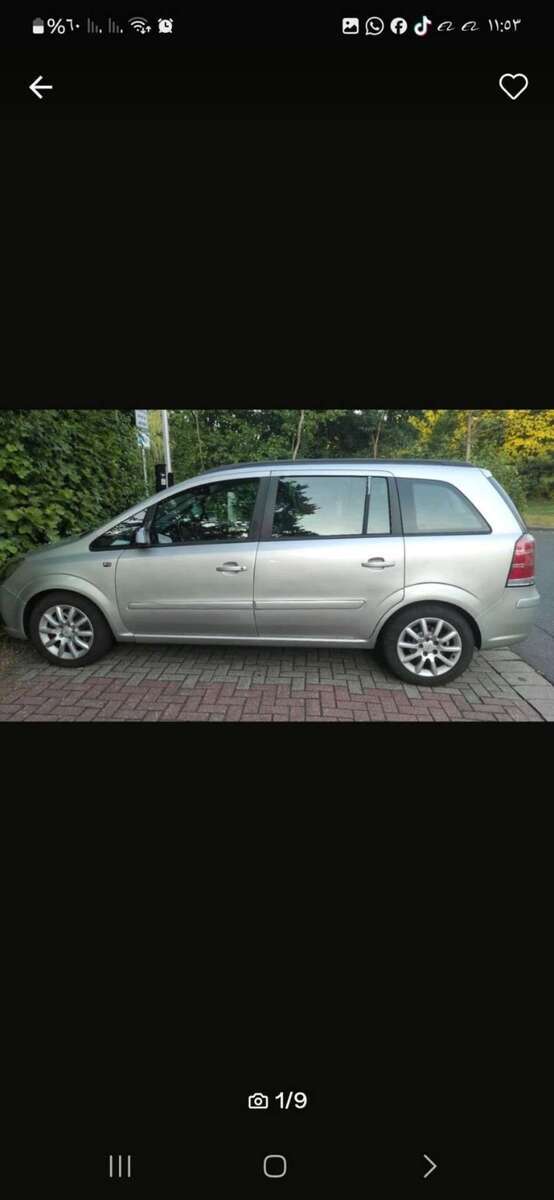 Opel Zafira 265.000 km 2.100 € Röttenbach 91341