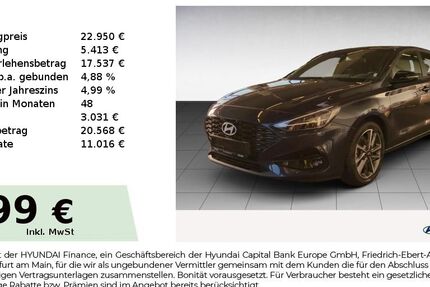 Hyundai i30 13.204 km 22.950 &euro; Fürth 90763