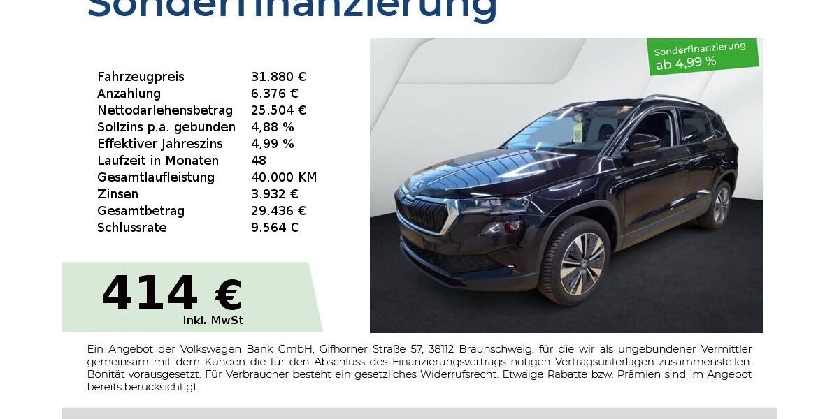 Skoda Karoq 25.650 km 31.740 &euro; Nürnberg 90441