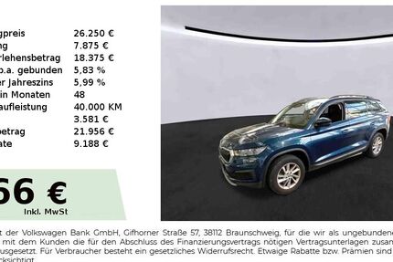 Skoda Kodiaq 98.250 km 25.880 &euro; Nürnberg 90431