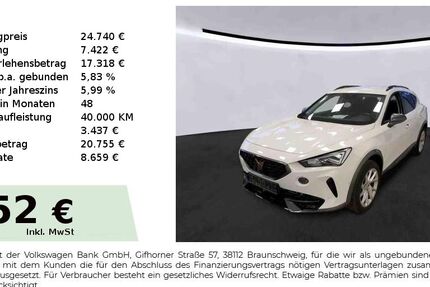 Cupra Formentor 23.550 km 23.890 &euro; Nürnberg 90431