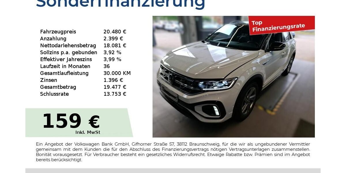 VW T-Roc 60.859 km 20.480 &euro; Cadolzburg 90556