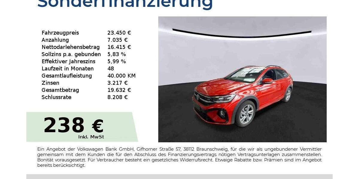 VW Taigo 41.850 km 23.450 &euro; Nürnberg 90431