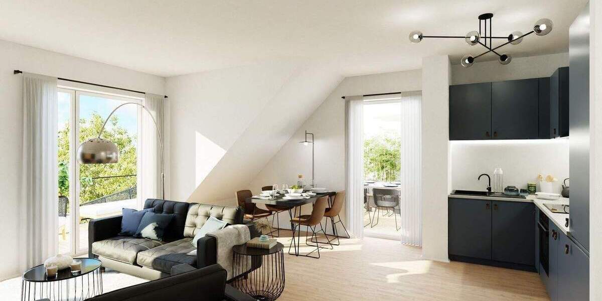 Etagenwohnung Nürnberg Großgründlach - 3 Zimmer, 92 m&sup2;, 638.354&euro; | Angebot:26106846