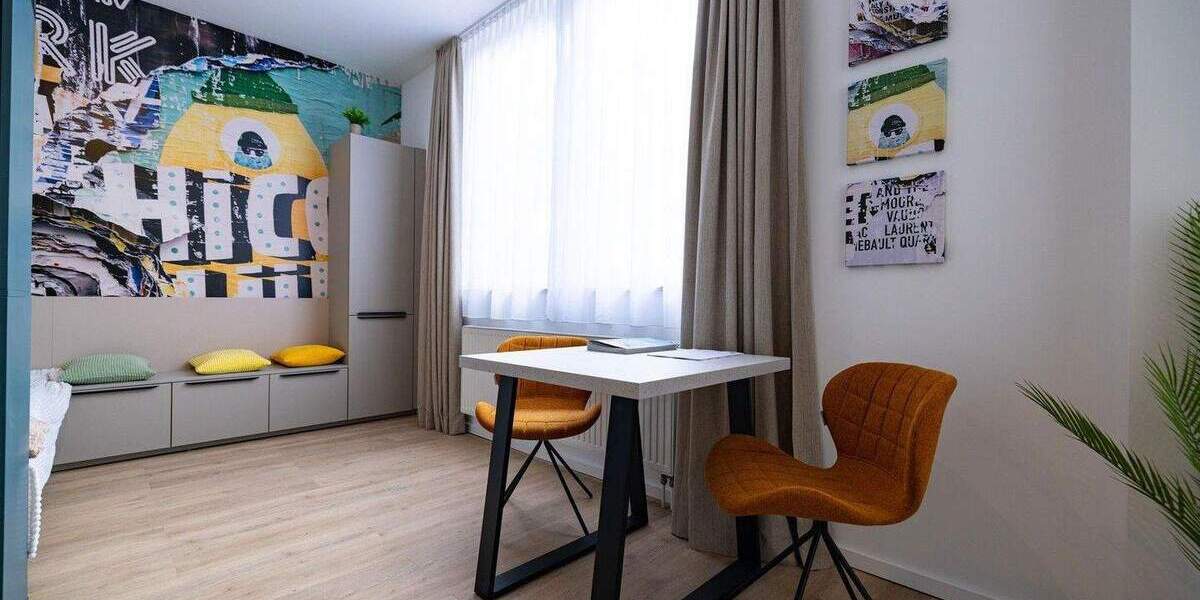 Etagenwohnung Nürnberg Tafelhof - 2 Zimmer, 44 m&sup2;, 976&euro; | Angebot:26503024