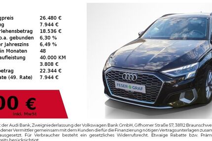 Audi A3 63.500 km 25.440 &euro; Nürnberg 90411