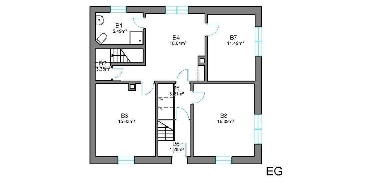 Haus im WEG-Eigentum - 2 Wohnungen - Mit Ausbaupotential - EG vermietet 6 zimmer