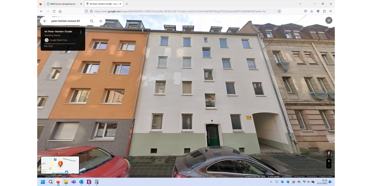 1 Zimmer in 2er-WG, in Nürnberg Hauptbahnhof, 450 EUR 1 zimmer